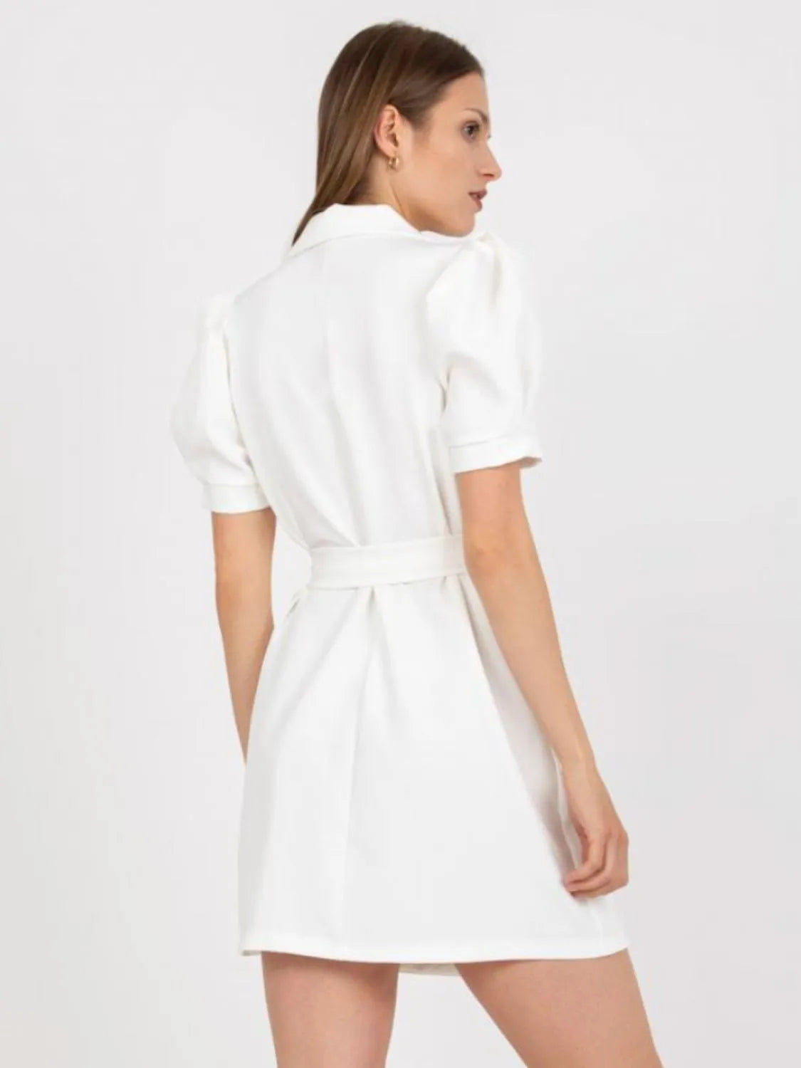 She Wears Glory “Governed by Grace” Tie-Waist Blazer Dress - She Wears Glory Beverly Hills
