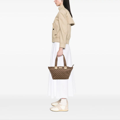 Gucci GG Canvas Web Tote