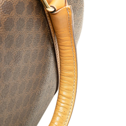 Celine Macadam Coated Canvas Boston Bag
