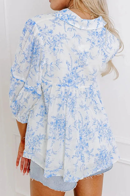 She Wears Glory™ — Called by Grace Tie-Neck Blouse - She Wears Glory Beverly Hills