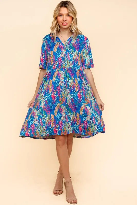 She Wears Glory™ Babydoll Pocket Dress – Soft in Form, Strong in Spirit - She Wears Glory Beverly Hills