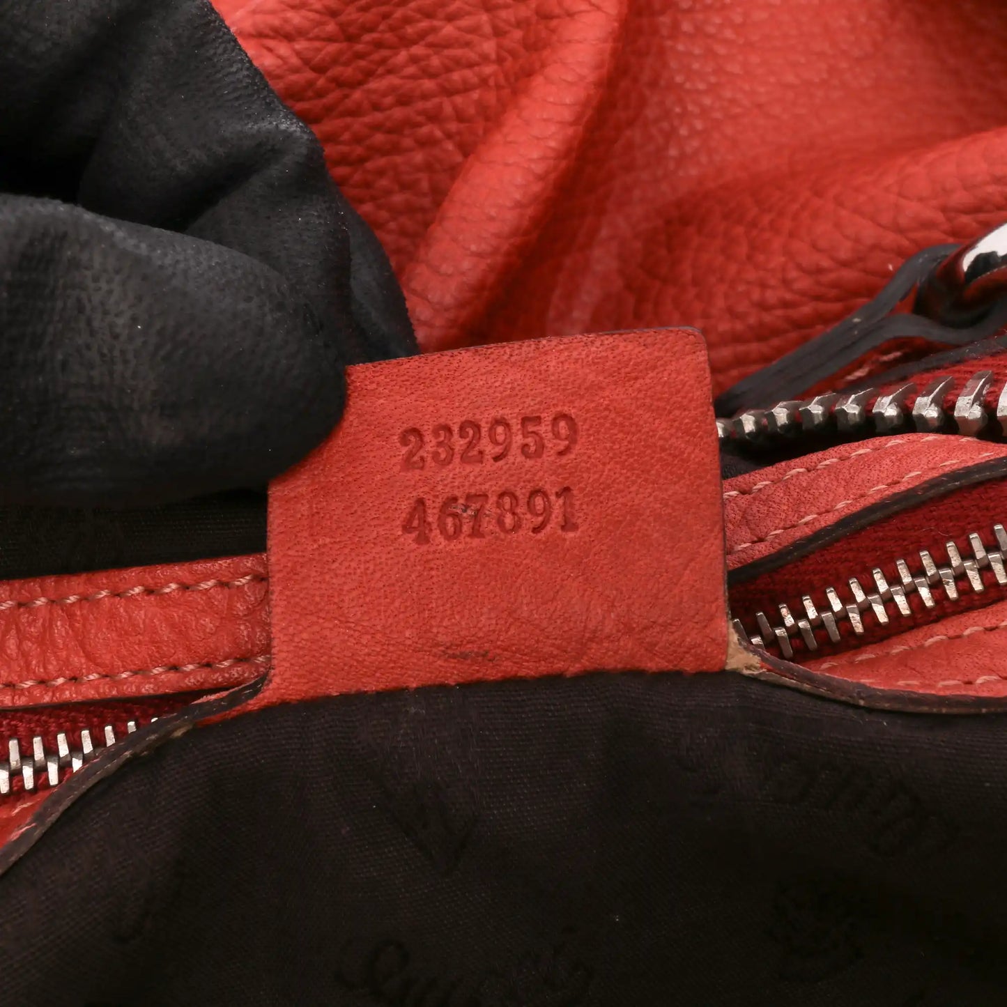 Gucci Medium Leather Bamboo Bar Tote
