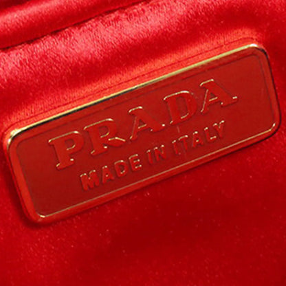 Prada Satin Frame Handbag