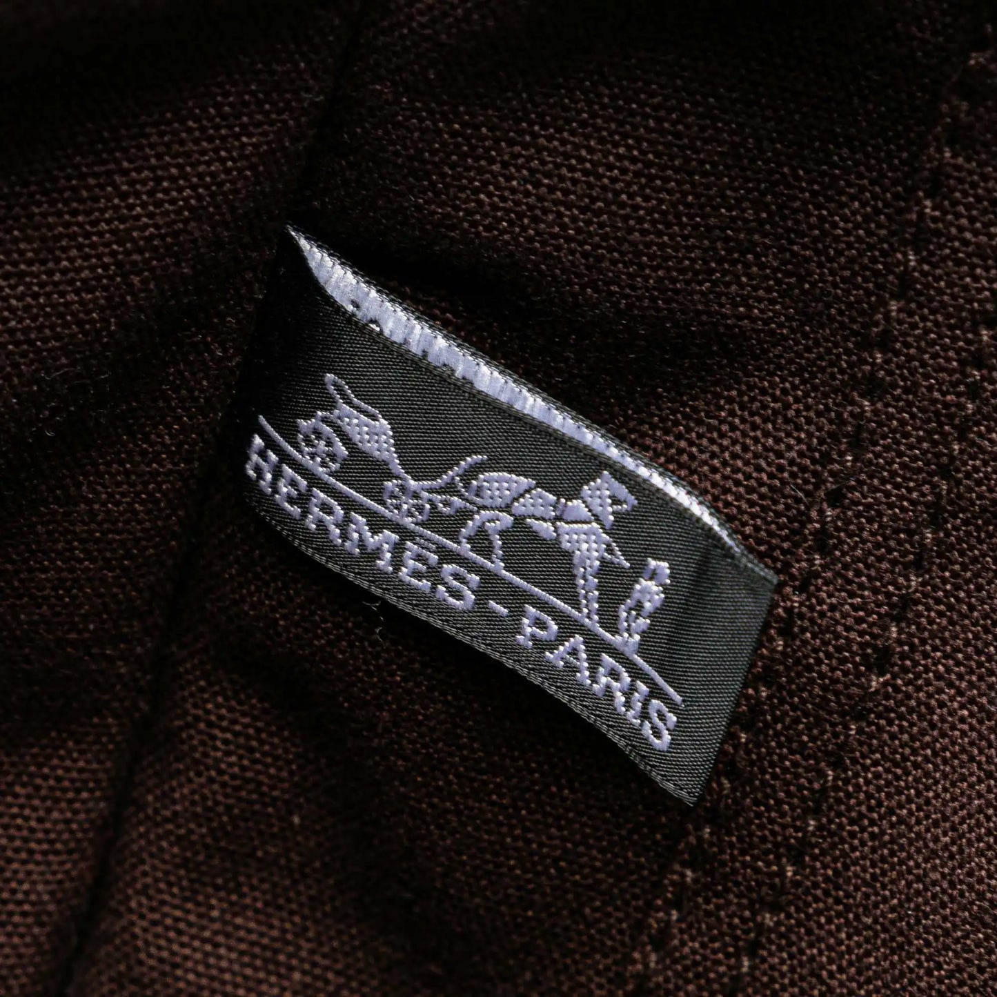 Hermès Canvas and Leather Fourre Tout MM
