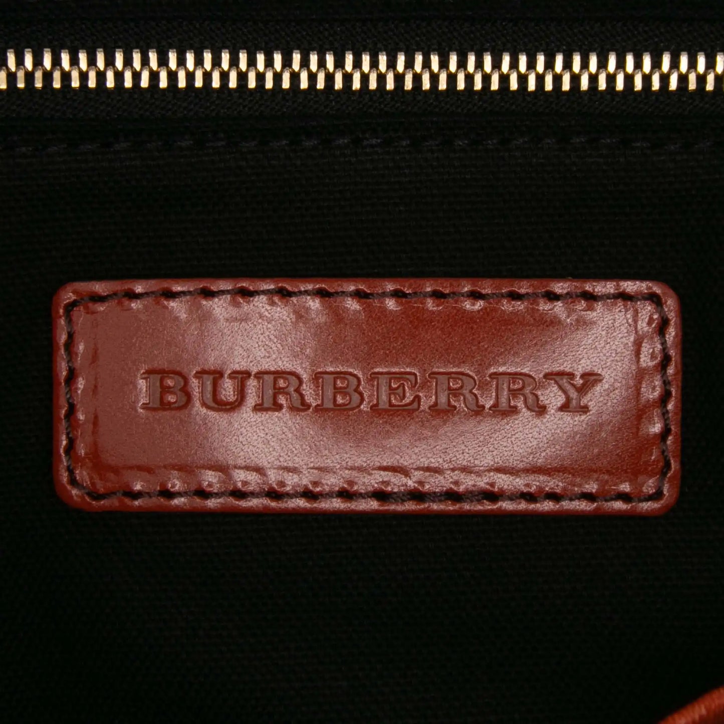 Burberry Small House Check Canvas Bridle Salisbury Tote