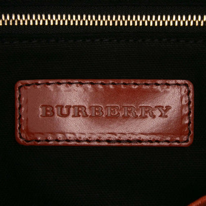 Burberry Small House Check Canvas Bridle Salisbury Tote