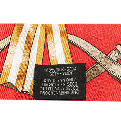 Hermès Jumping Silk Twilly Scarf