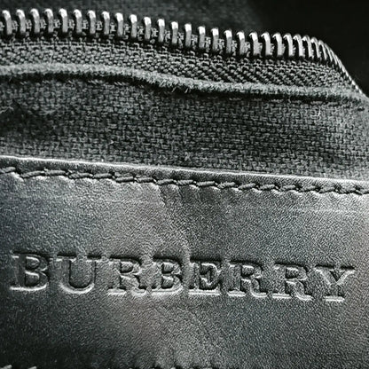 Burberry Haymarket Check Coated Canvas Vertical Tote