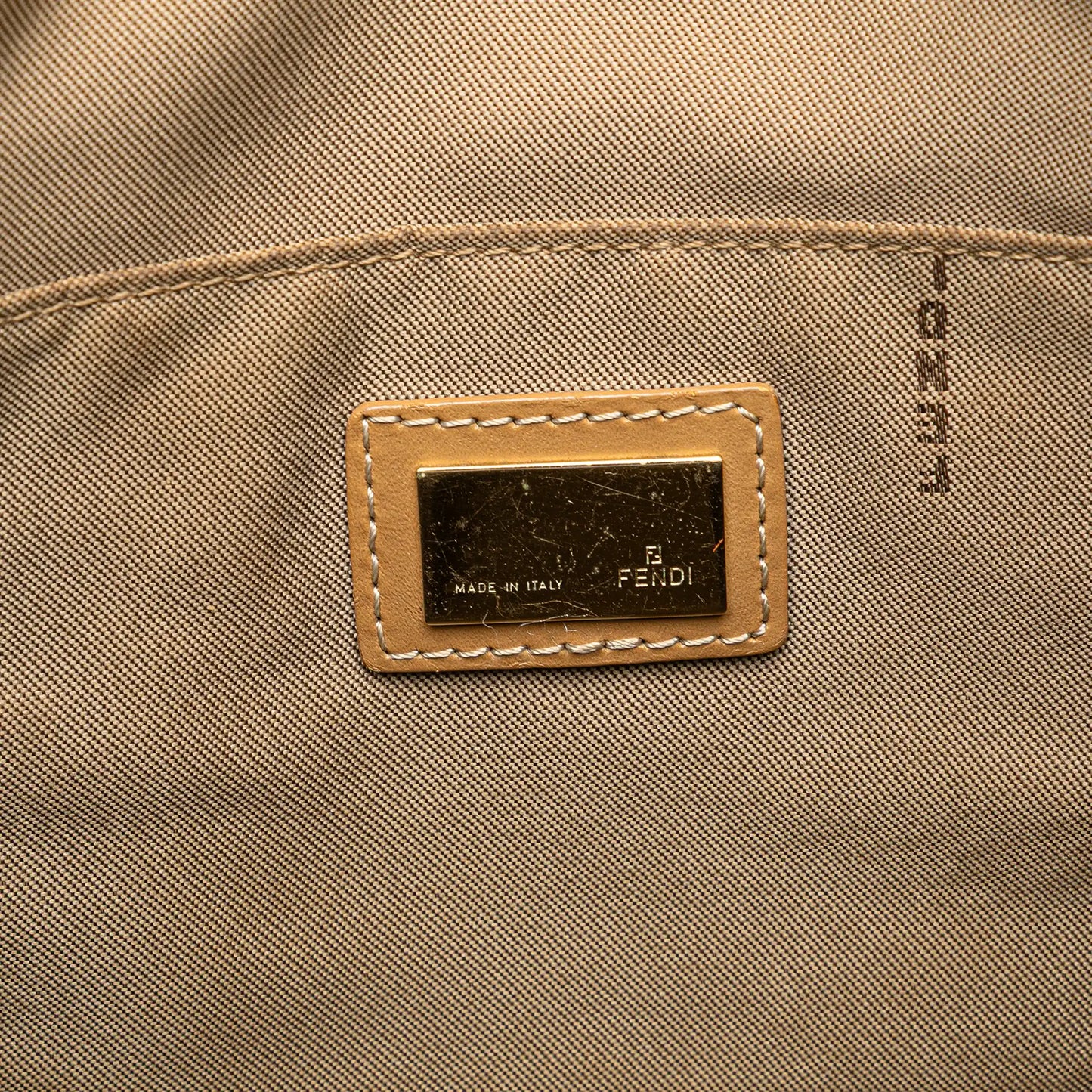 Fendi Zucchino Canvas Tote