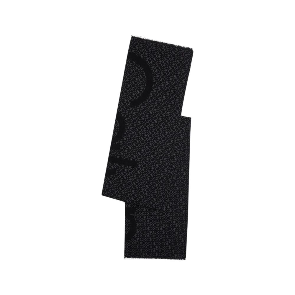 Calvin Klein Bicolor Marabou Scarf