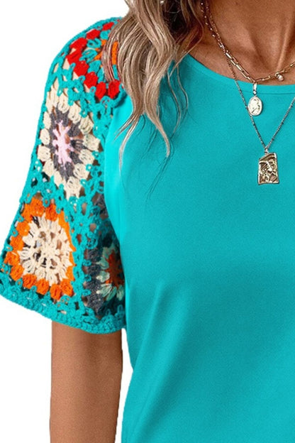 She Wears Glory™ — Set Apart in Simplicity Geometric Blouse - She Wears Glory Beverly Hills