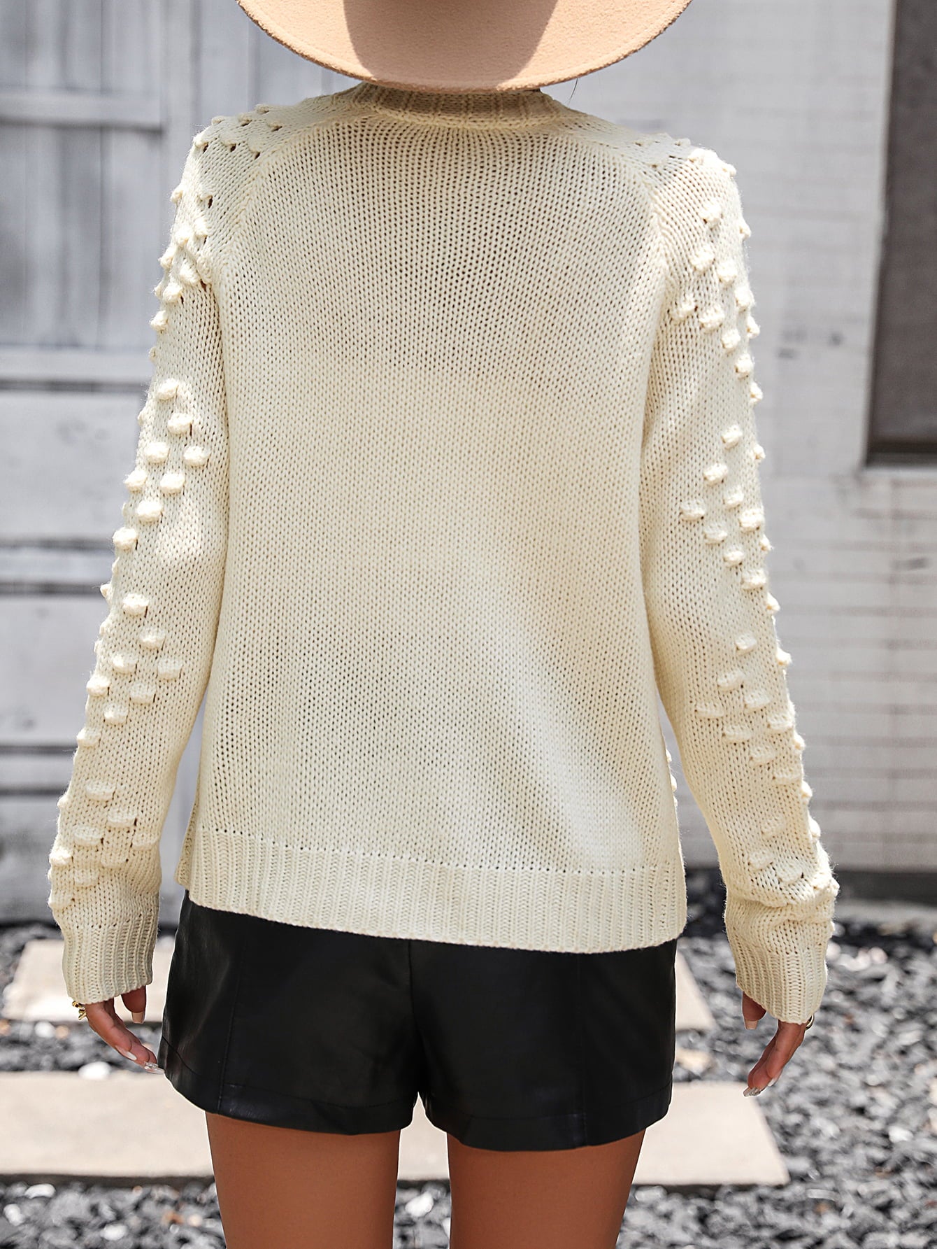 She Wears Glory “Martha” Open Front Ribbed Cardigan - She Wears Glory Beverly Hills