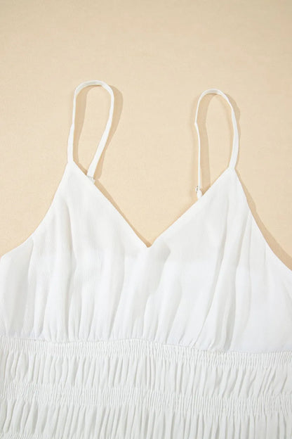 She Wears Glory™ High Waist Cami Dress – Light in Form, Rooted in Grace - She Wears Glory Beverly Hills