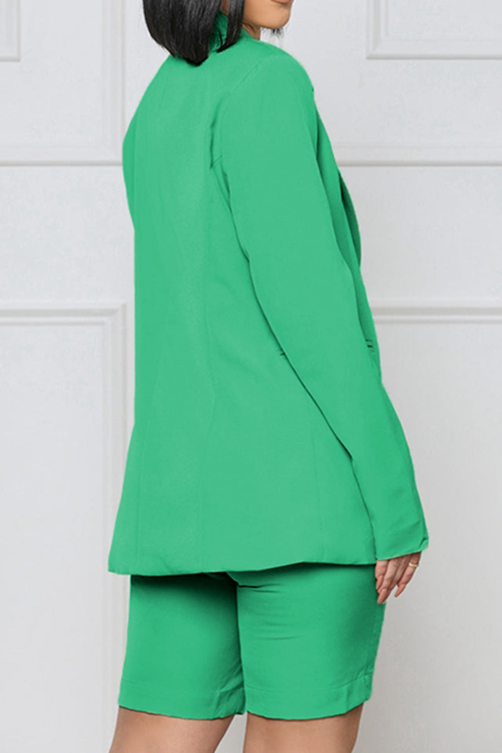 She Wears Glory “Crowned & Commissioned” Two-Piece Blazer & Shorts Set - She Wears Glory Beverly Hills