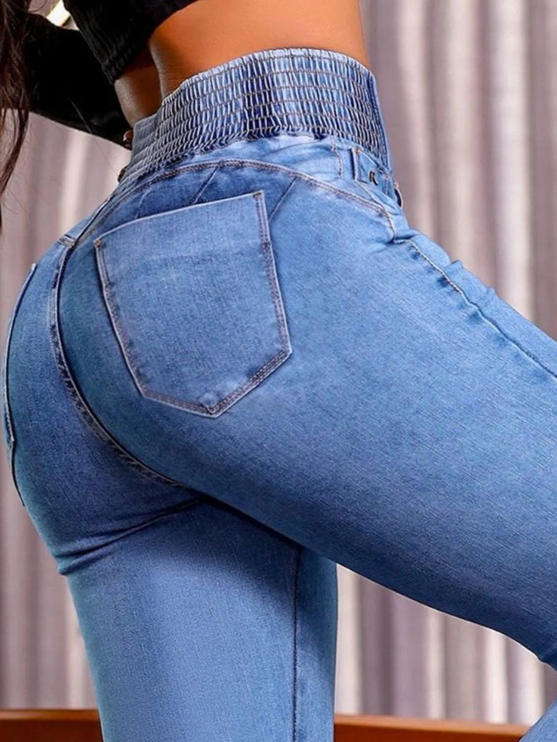 She Wears Glory™ High Rise Bootcut Jeans - She Wears Glory Beverly Hills
