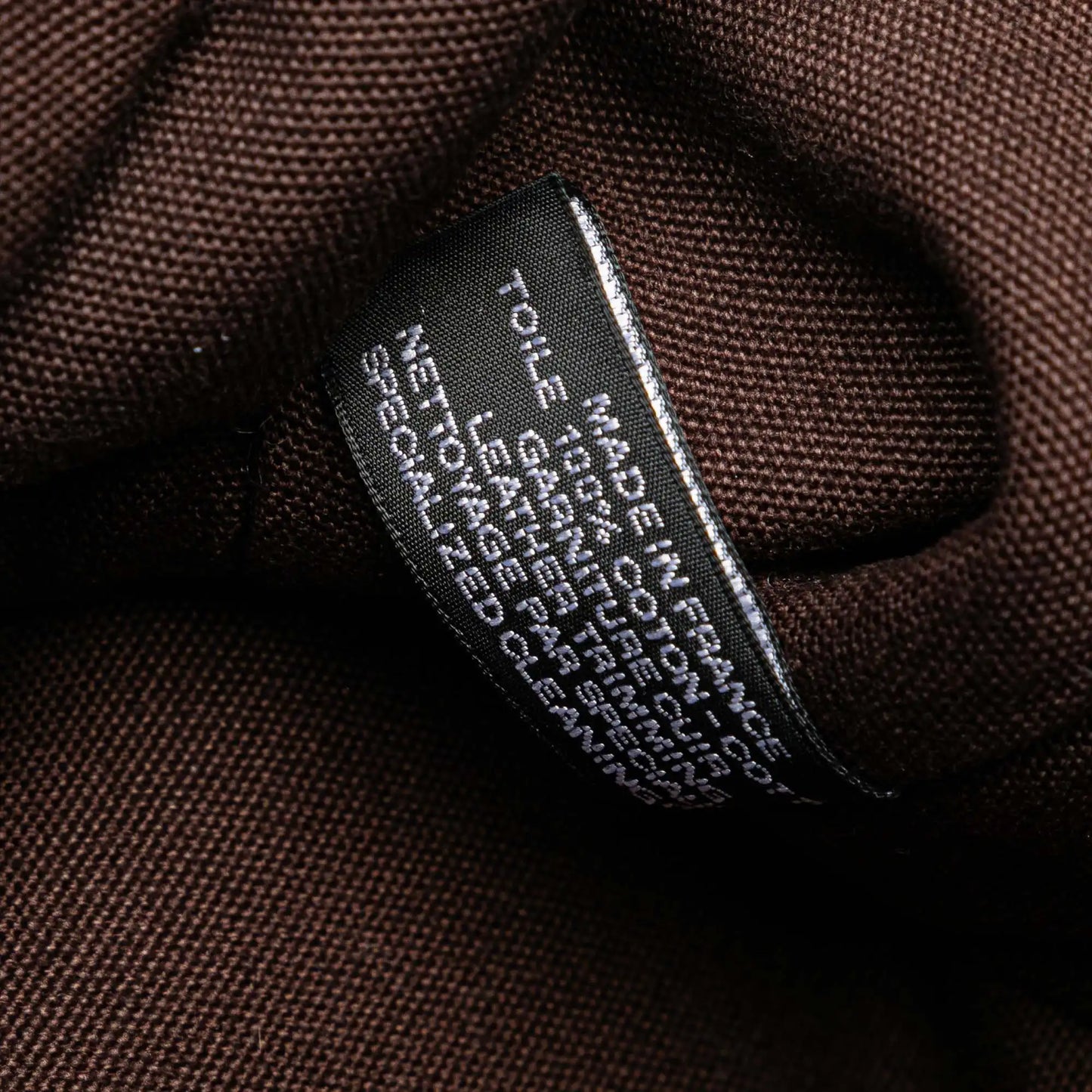 Hermès Canvas and Leather Fourre Tout MM