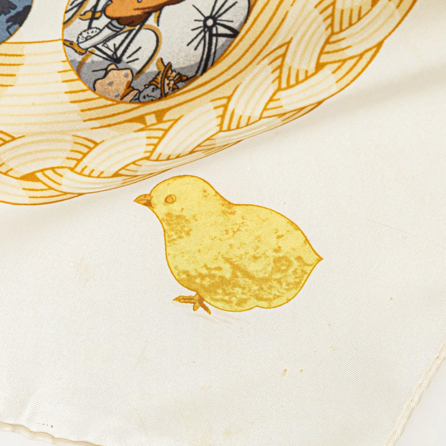 Hermès Couvee D'Hermes Silk Scarf