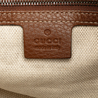 Gucci Medium Raffia Soho Chain Tote