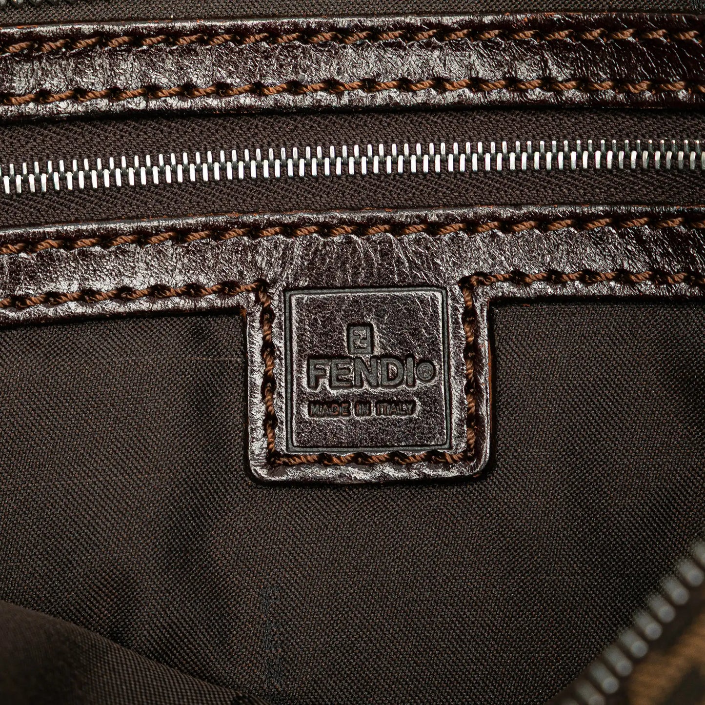 Fendi Zucca Canvas Tote