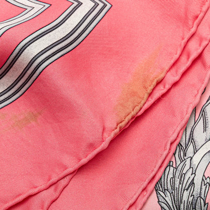 Hermès Les Tuileries Silk Scarf