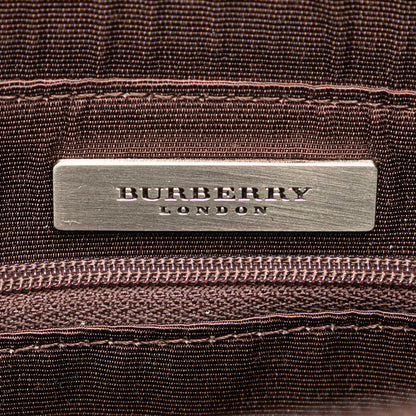 Burberry Calfskin and Suede Tote