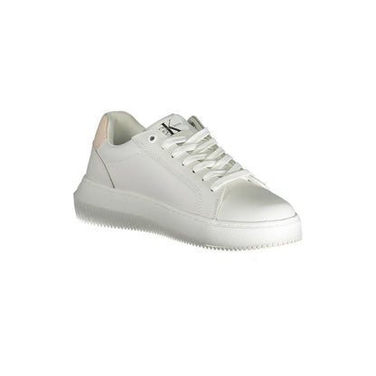 Calvin Klein White Polyester Women Sneaker