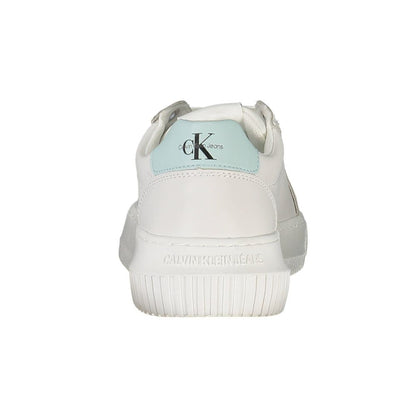 Calvin Klein White Recycled Polyester Women Sneaker
