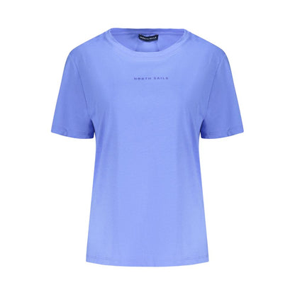 North Sails Blue Cotton Women T-Shirt