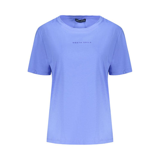 North Sails Blue Cotton Women T-Shirt