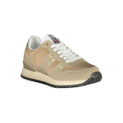 Napapijri Beige Polyester Sneaker