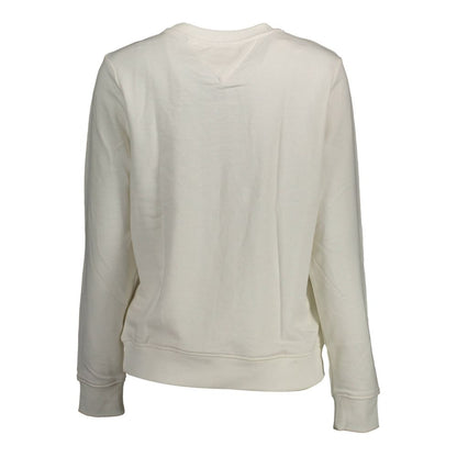 Tommy Hilfiger White Cotton Women Sweater