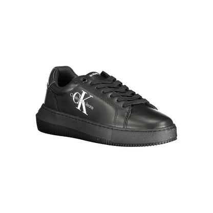 Calvin Klein Black Polyester Sneaker