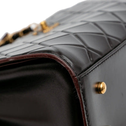 Chanel CC Quilted Calfskin Front Pocket Shopping Tote