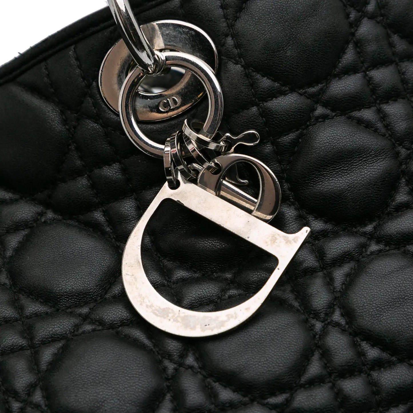 Dior Lambskin Cannage Lady Dior Soft Shopping Tote