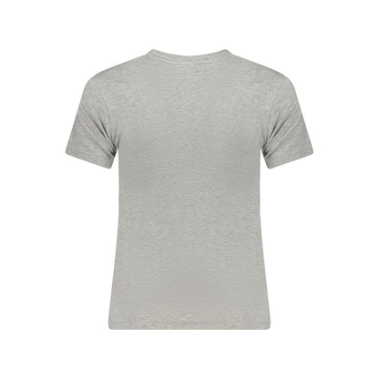 Guess Jeans Gray Cotton Women T-Shirt