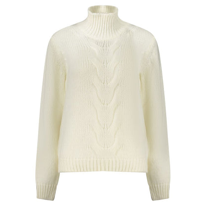K-WAY White Wool Sweater
