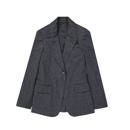 Brunello Cucinelli Gray Wool Blazer