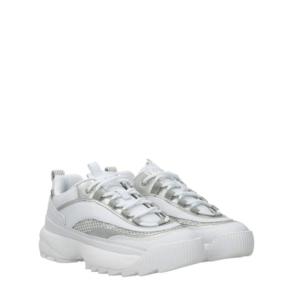 Guess White Polyethylene Chunky Sneakers