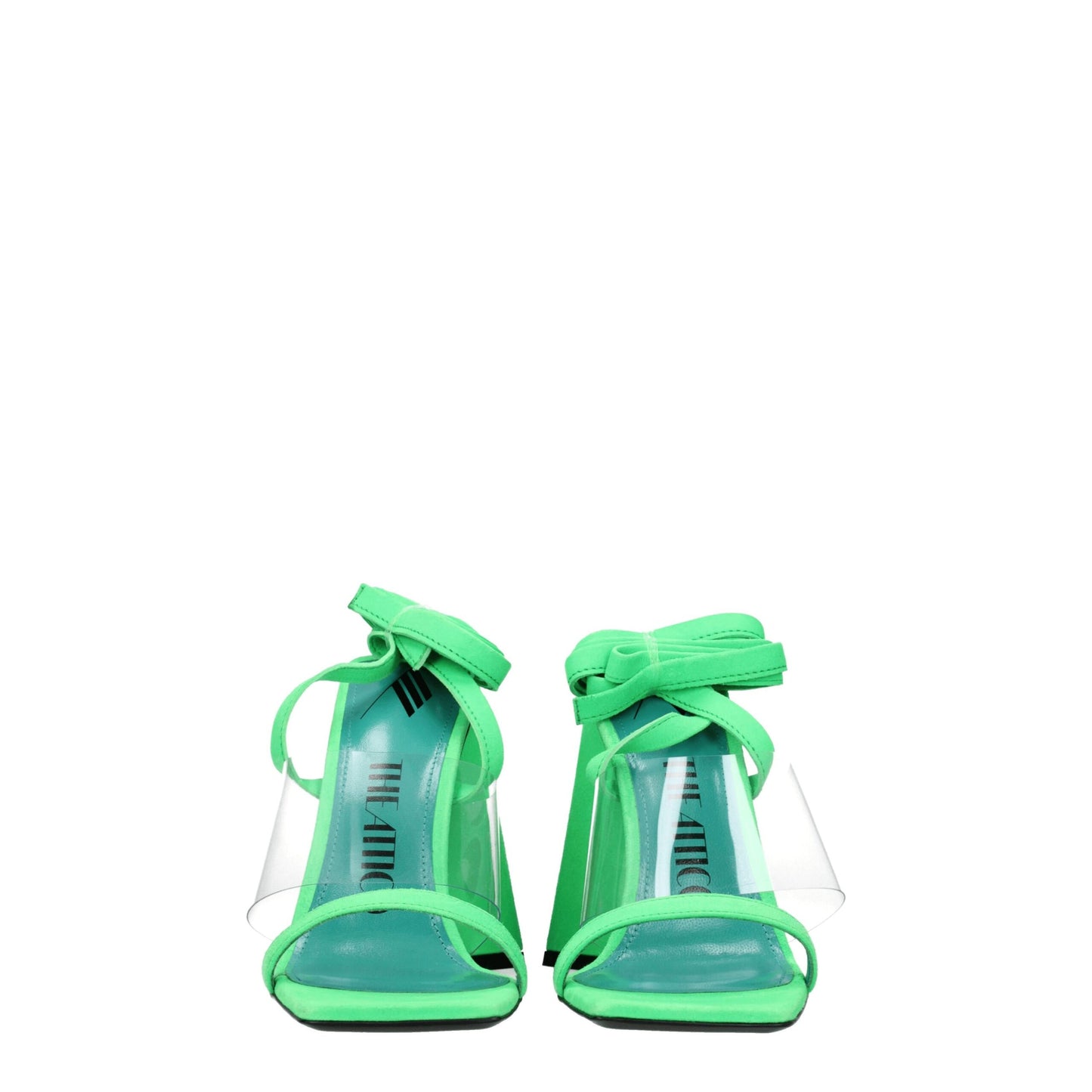 The Attico Transparent Leather Sandals