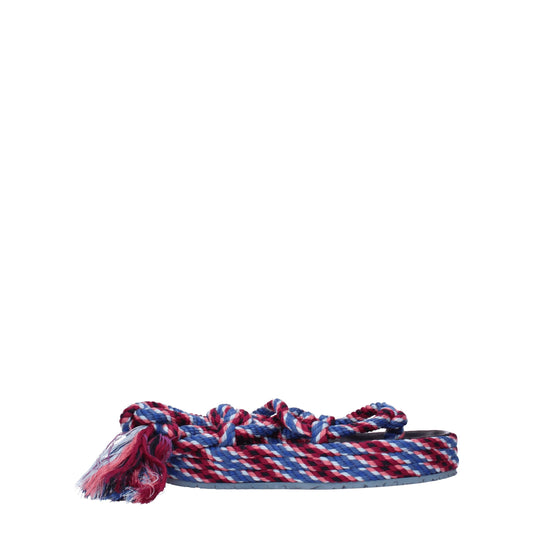 Isabel Marant Blue Fabric Sandals