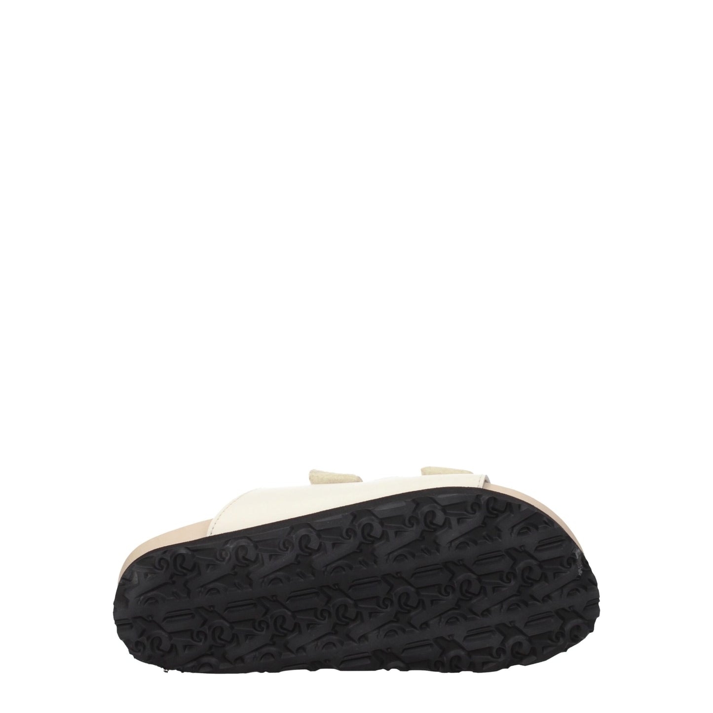 Palm Angels Beige Leather Sandals