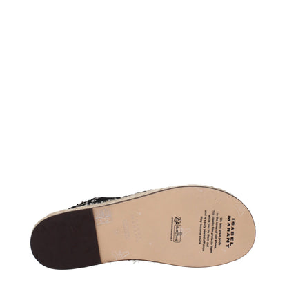 Isabel Marant Black Leather Sandals