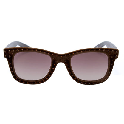 Italia Independent Brown Acetate Sunglasses