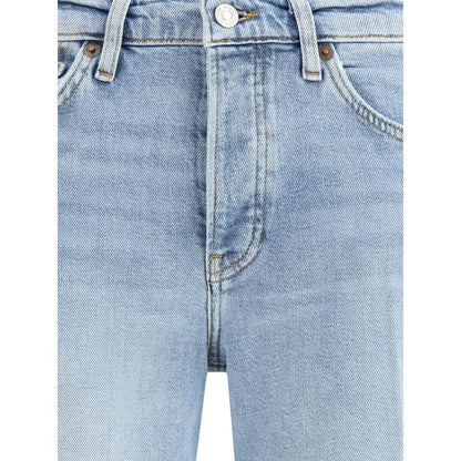 RE/DONE Light Blue Cotton Jeans Denim