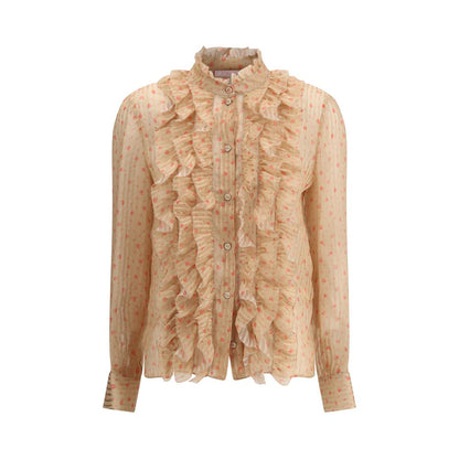 Kristina Ti Multicolor Silk Blouse