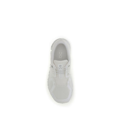 ON White Recycled Polyester Athletic Sneakers