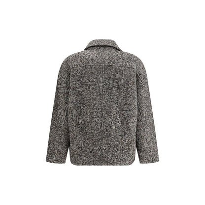 True Royal Gray Polyester Coat