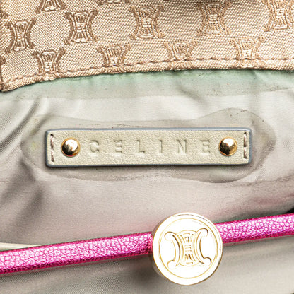 Celine Macadam Canvas Clasp Tote