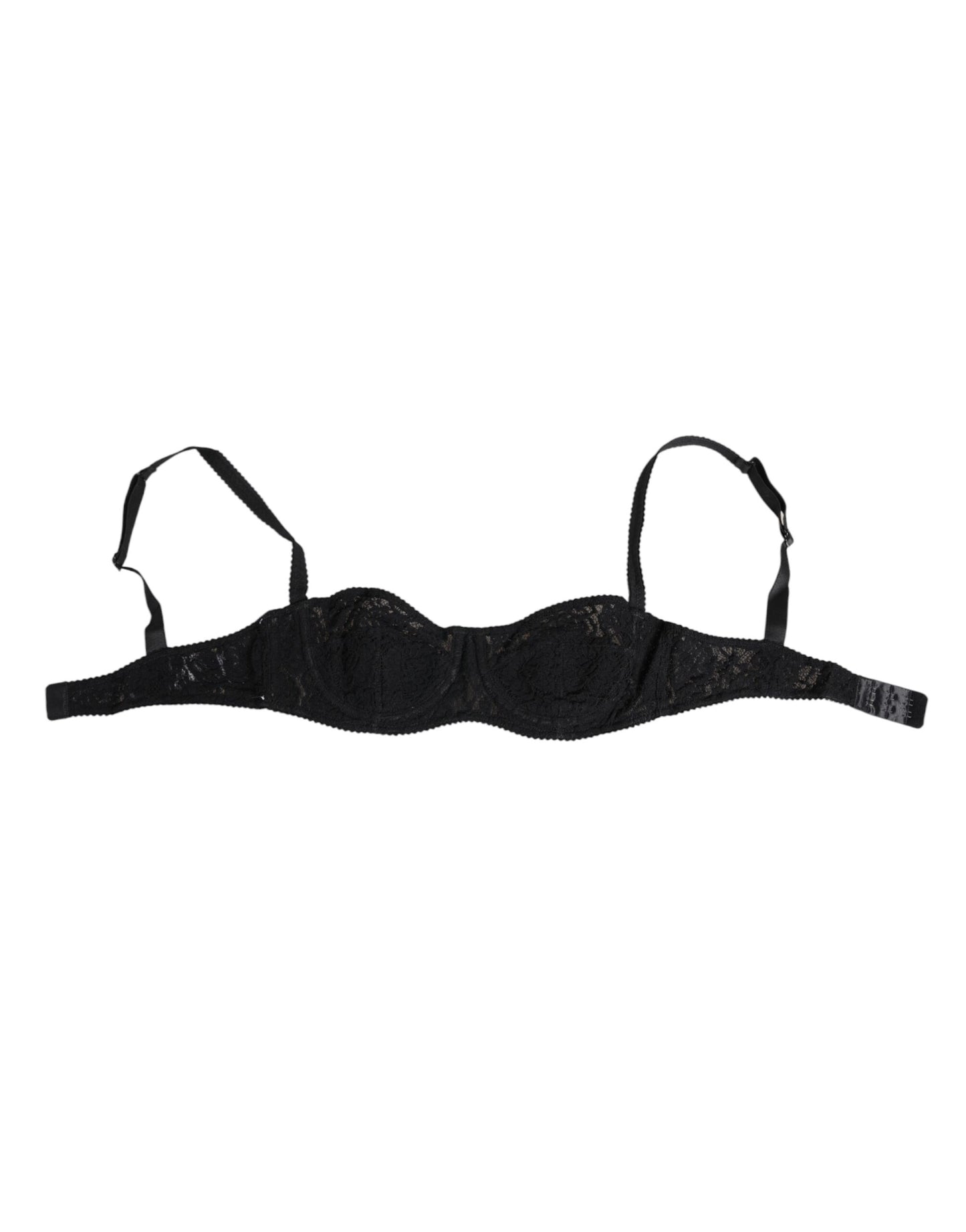 Dolce & Gabbana Black Lace Underwire Bra Lingerie Underwear