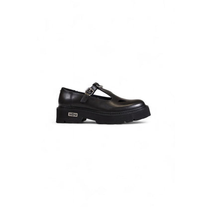Cult Black Leather Platform
